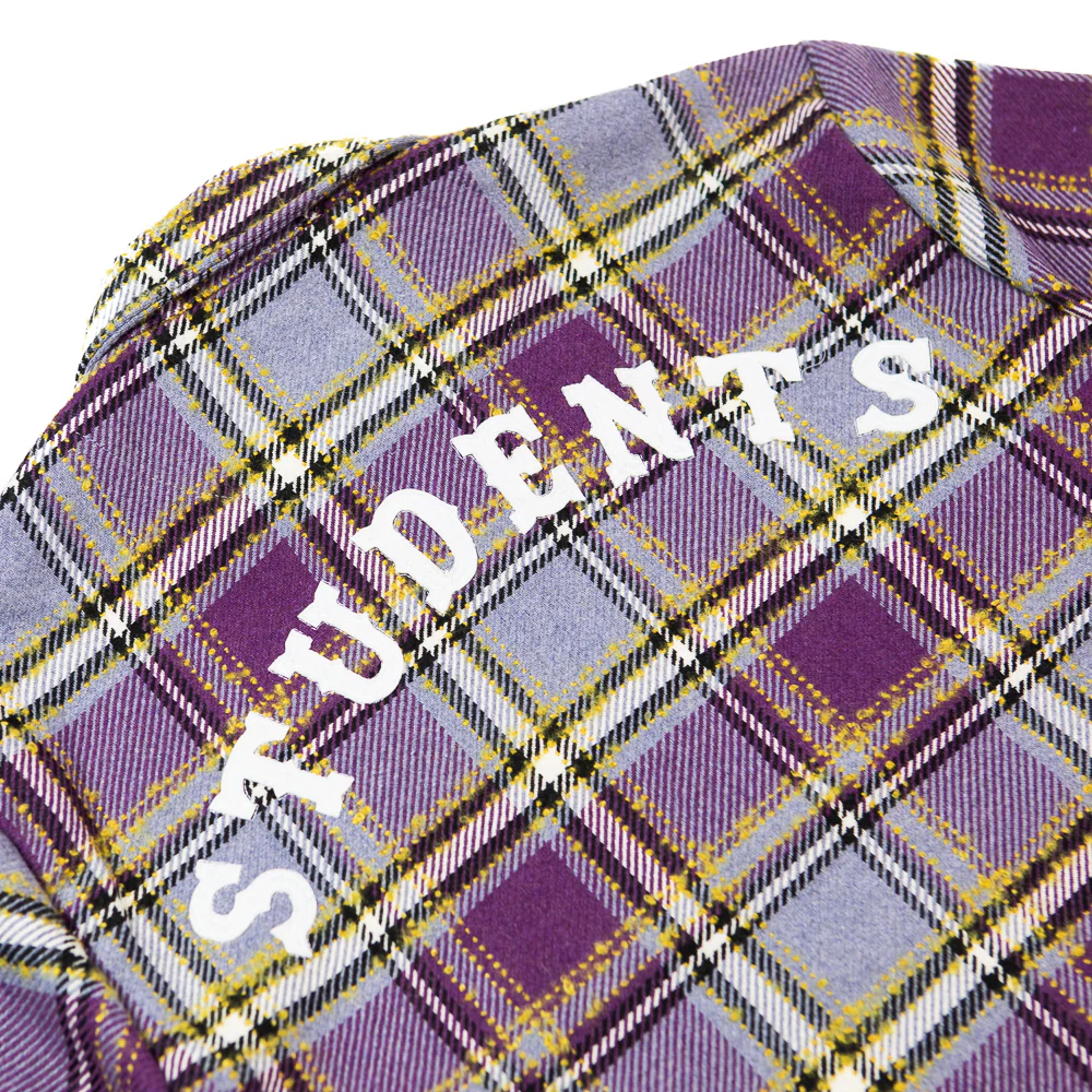 Fitzroy Flannel Jacket (Purple) - Image 3