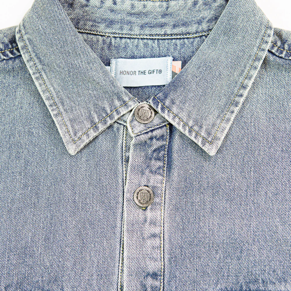 HTG Chore Jacket (Light Indigo) - Image 2