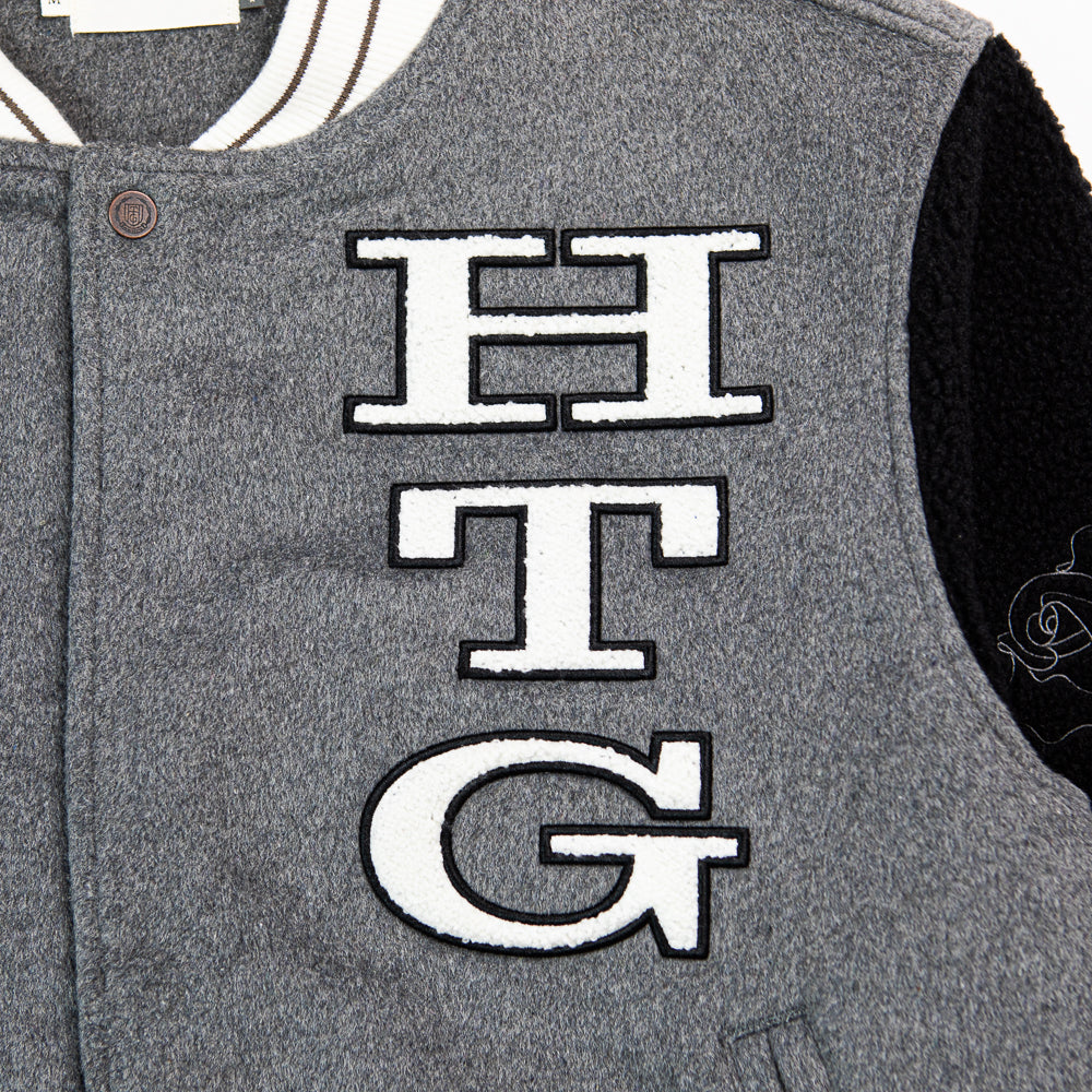 HTG Letterman Jacket (Grey) - Image 2