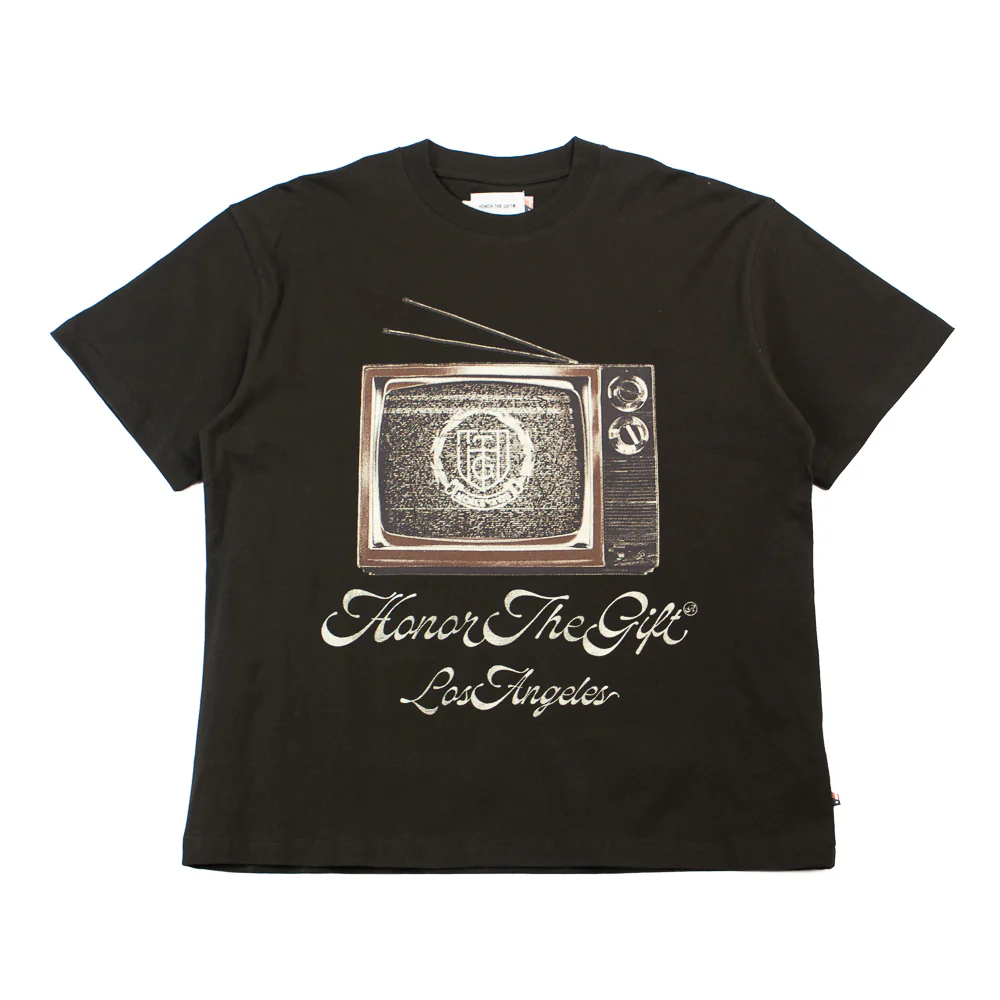 HTG TV SS Tee (Black)