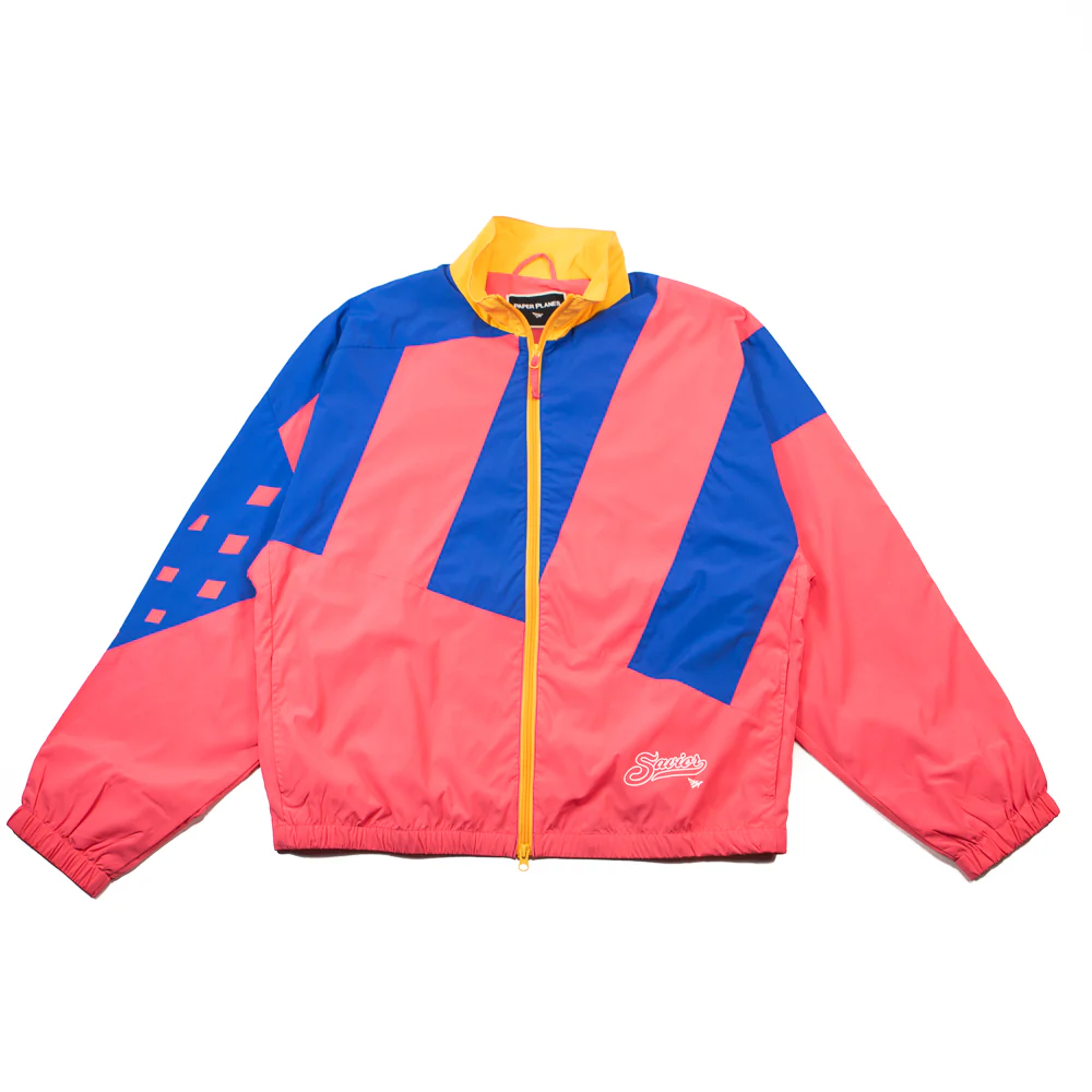 Jae Tips x Planes All World Track Jacket (Coral Red)