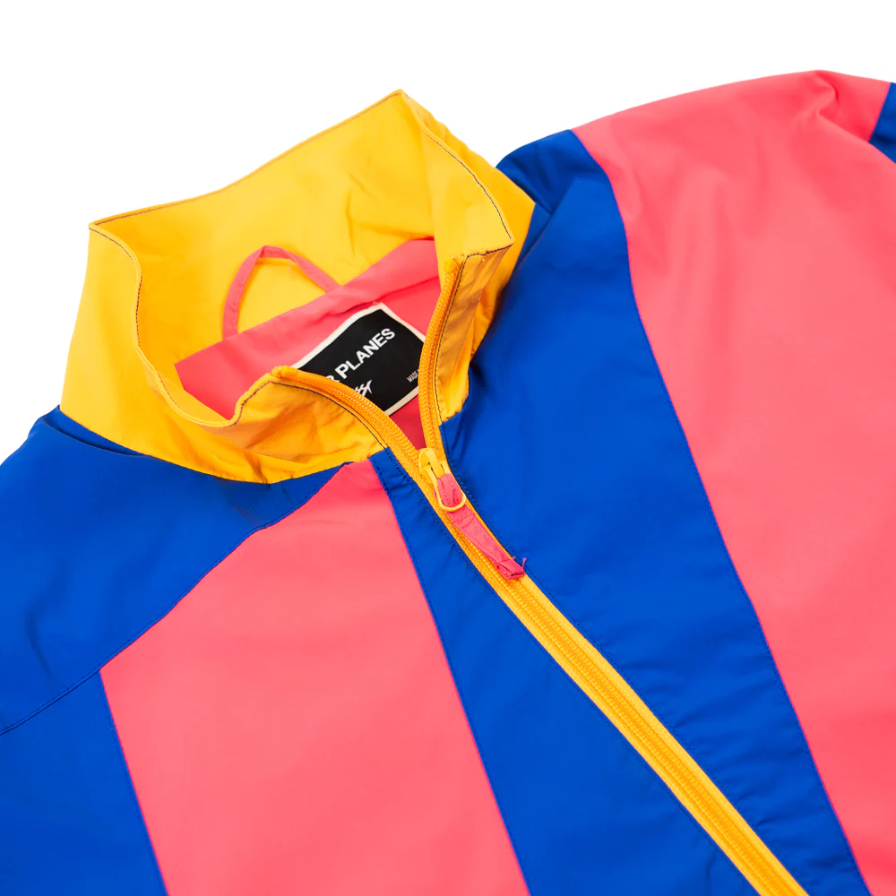 Jae Tips x Planes All World Track Jacket (Coral Red) - Image 2