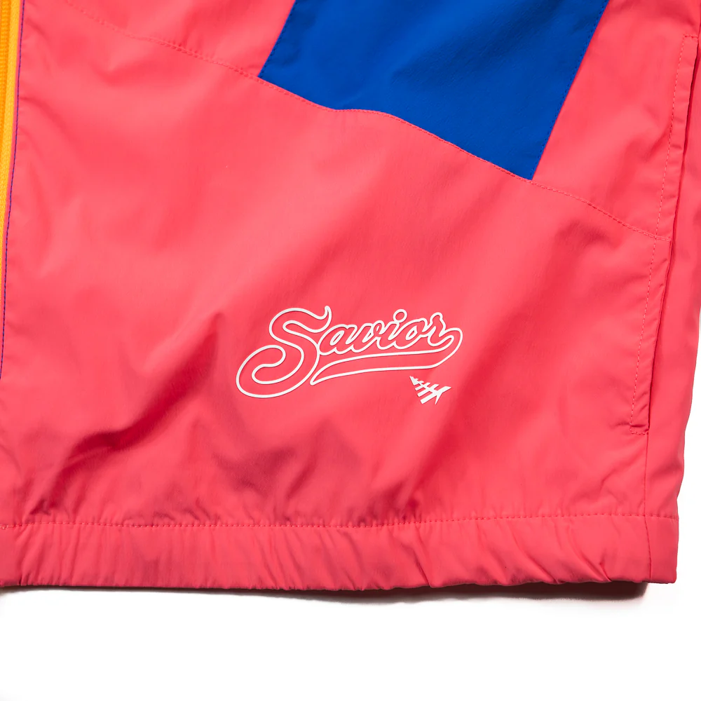 Jae Tips x Planes All World Track Jacket (Coral Red) - Image 3