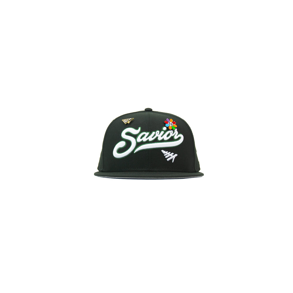 Jae Tips x Planes Crown Fitted Cap (Black)
