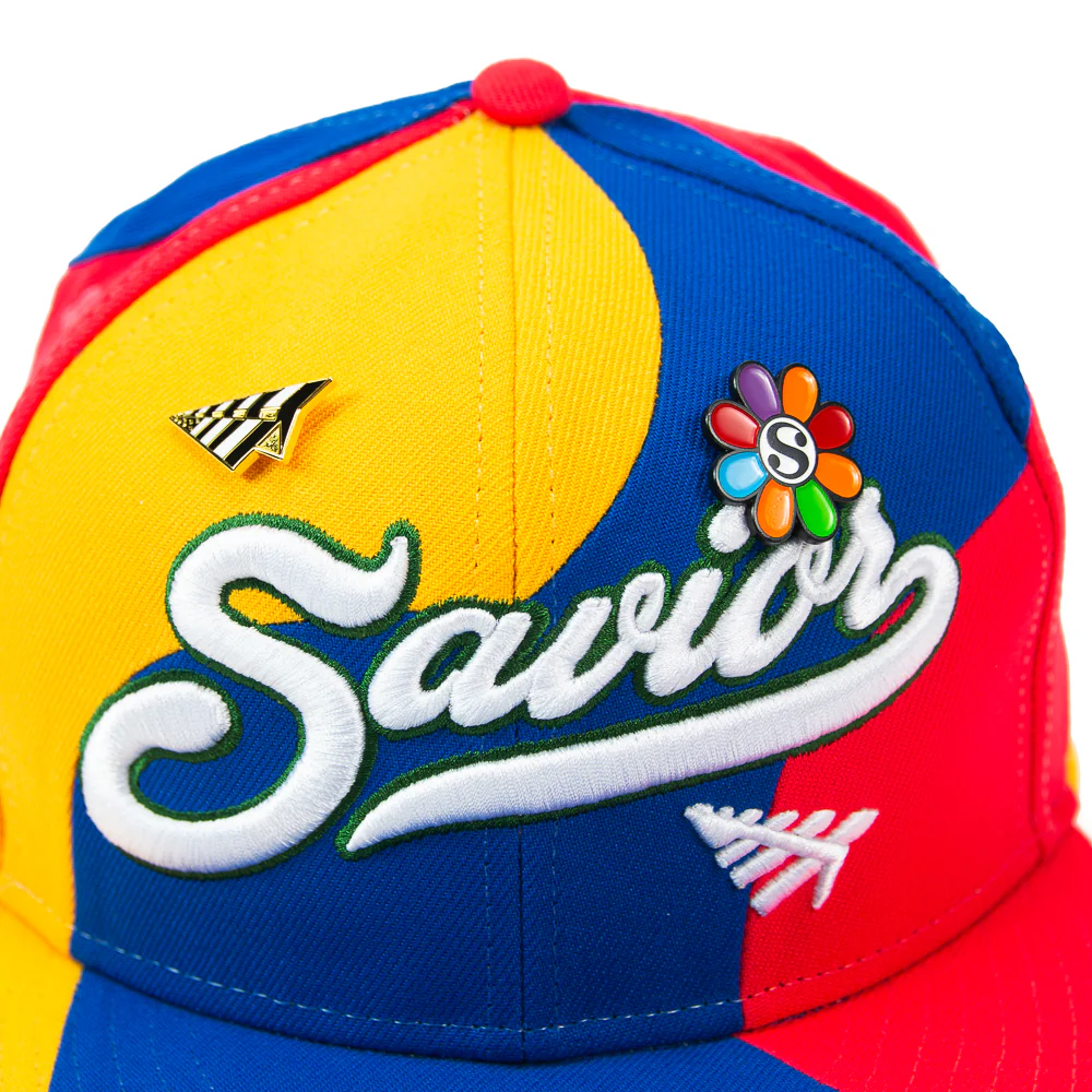 Jae Tips x Planes Spiral Crown Fitted Cap (Multi) - Image 2