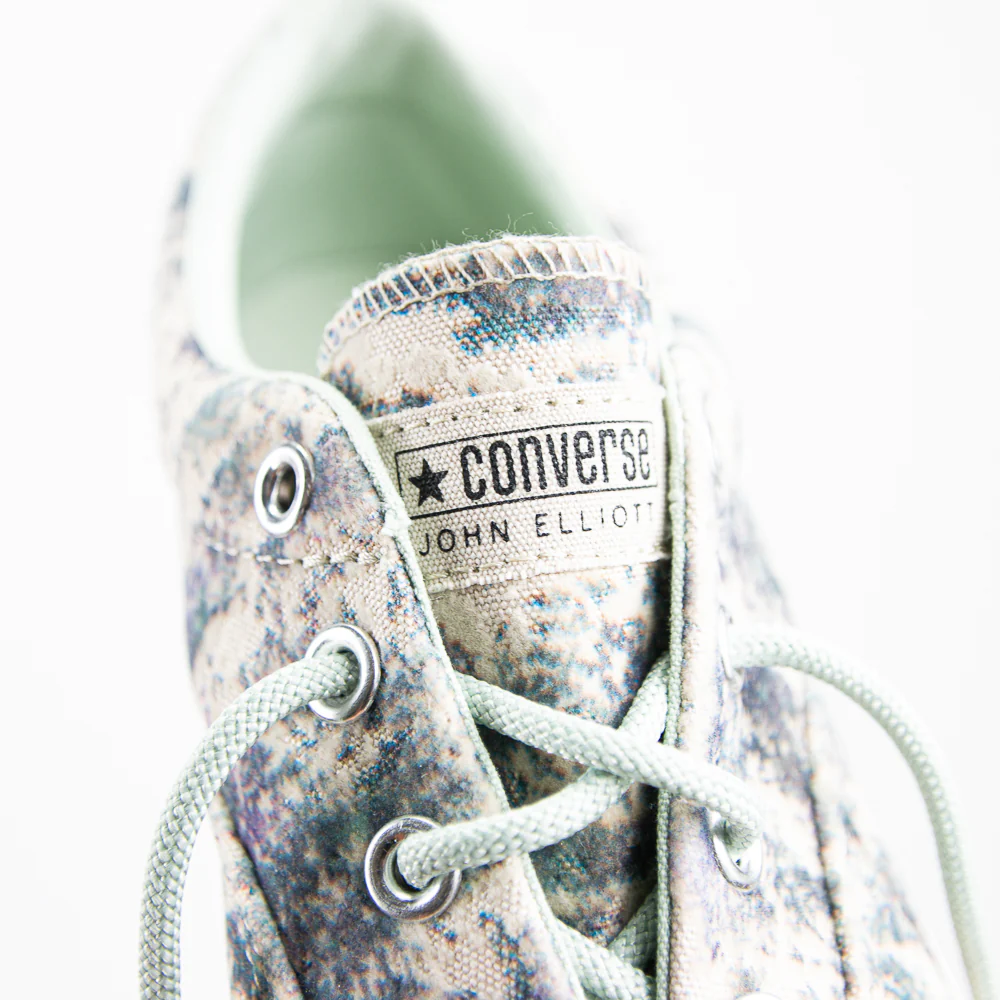 John Elliott x Converse Skid Grip Ox (French Oak/Green) - Image 2
