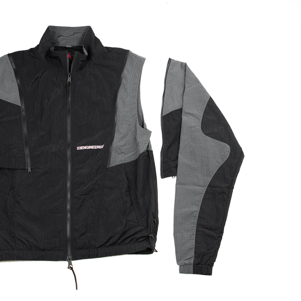 Jordan 23 Engineered Woven Jacket (Black/Iron Grey) - Image 2