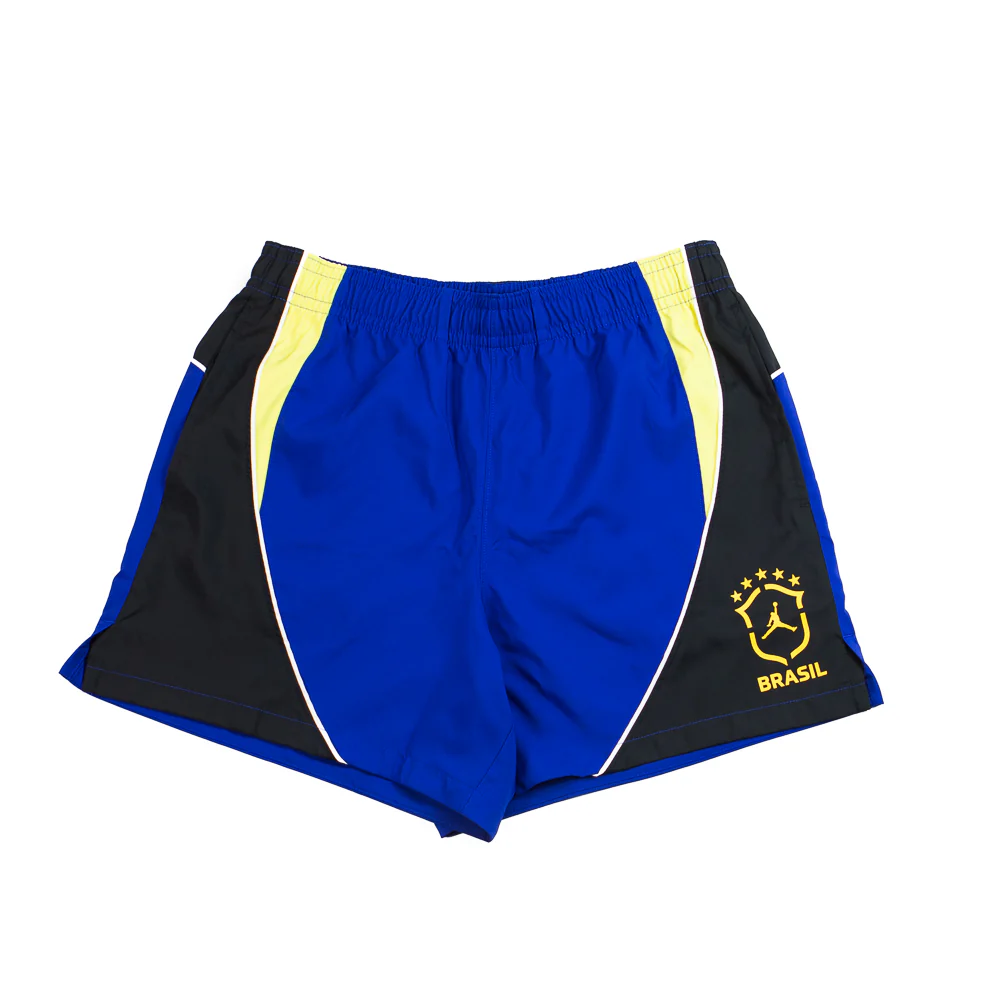 Jordan Brooklyn Men's 5" Woven Shorts (Old Royal/black/Yellow Pulse)