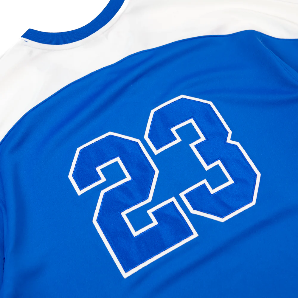 Jordan Brooklyn University Hockey Jersey (Sport Blue/Sail) - Image 3