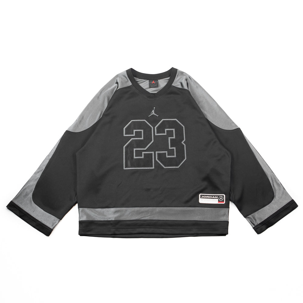 Jordan Brooklyn University Hockey Jersey (Black/Iron Grey)