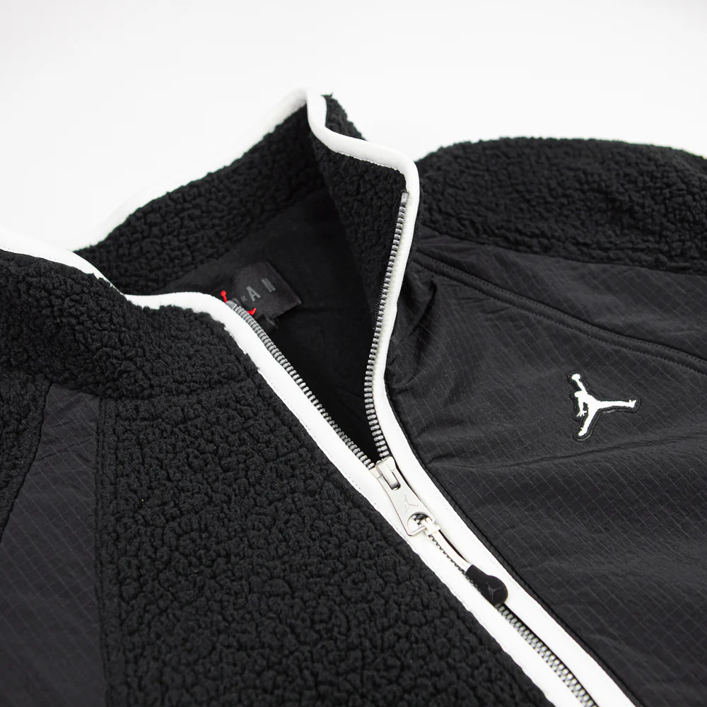 Jordan Essential Full Zip Winter Fleece (Black) - Image 3
