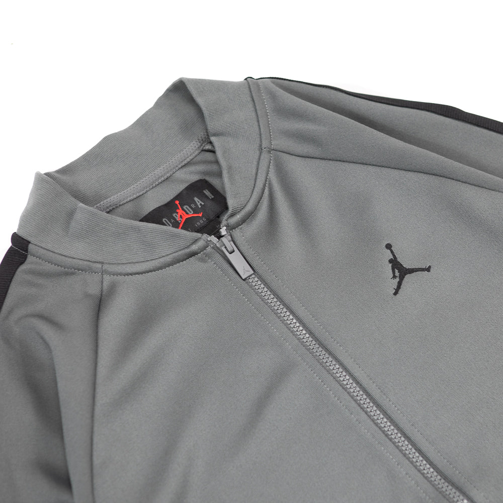 Jordan Essentials Tracksuit Jacket (Anthracite/Black) - Image 2