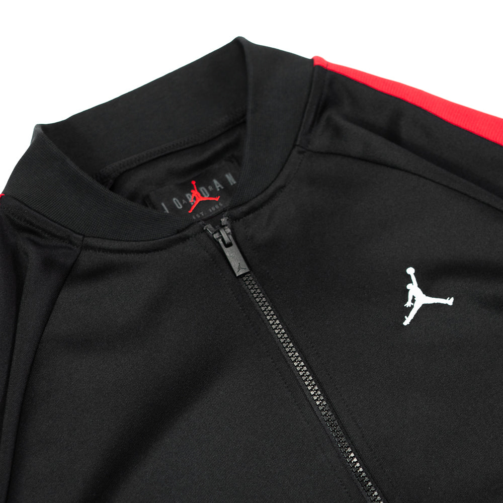 Jordan Essential Tracksuit Jacket (Black/Red) - Image 2