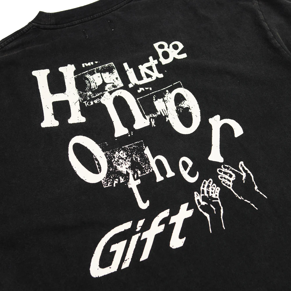 Just Be L/S Tee (Black) - Image 2