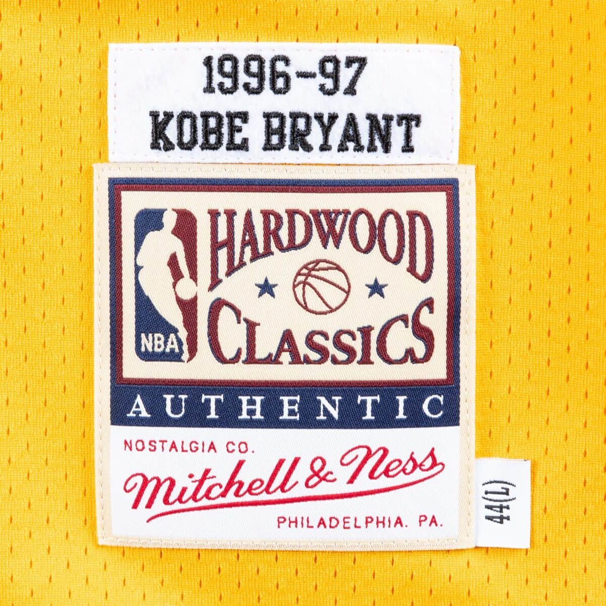 Kobe Bryant Authentic Jersey 1996-1997 (Yellow) - Image 3