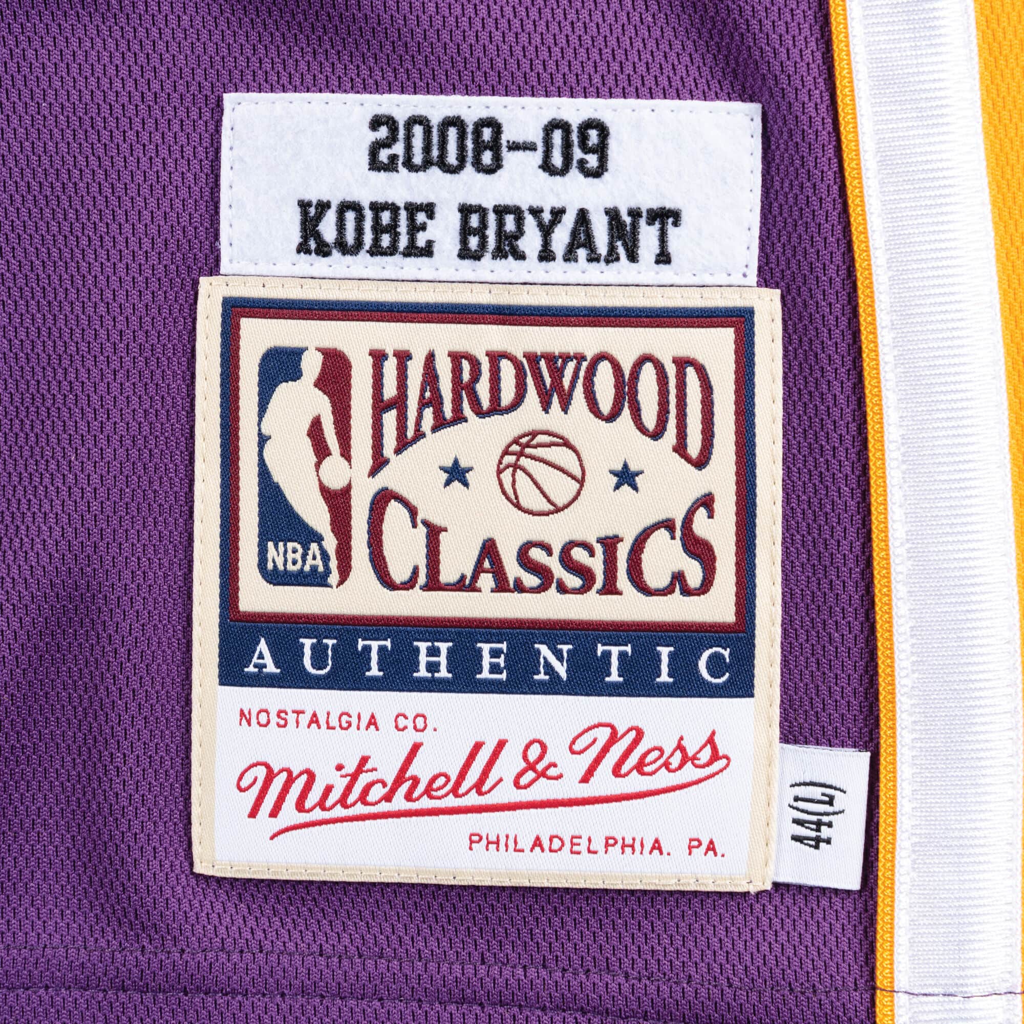 Kobe Bryant Authentic Jersey 2008-09 (Purple) - Image 4