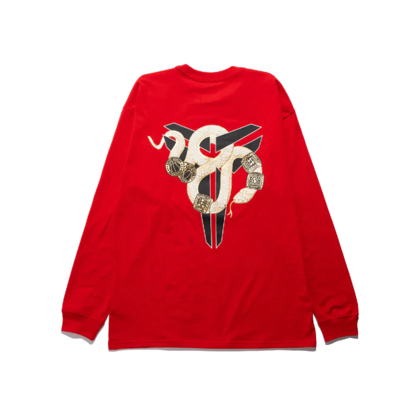 Kobe "Year of Mamba" Max90 Long-Sleeve T-Shirt (Red) - Image 2