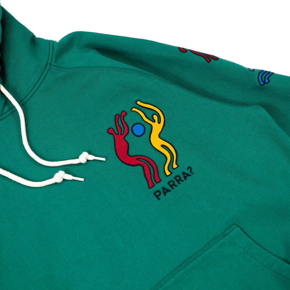 La Chambre Nuit Hooded Sweatshirt (Washed Green) - Image 2