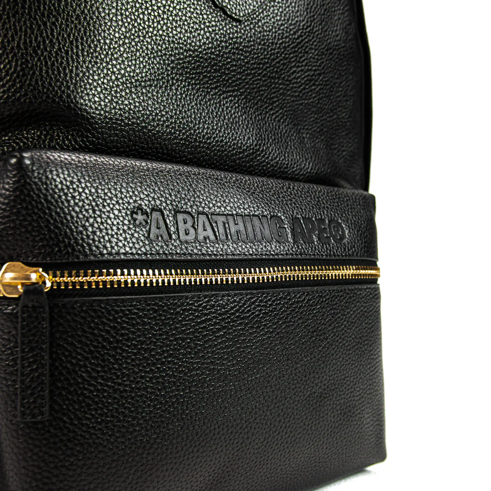Leather Daypack (Black) - Image 3