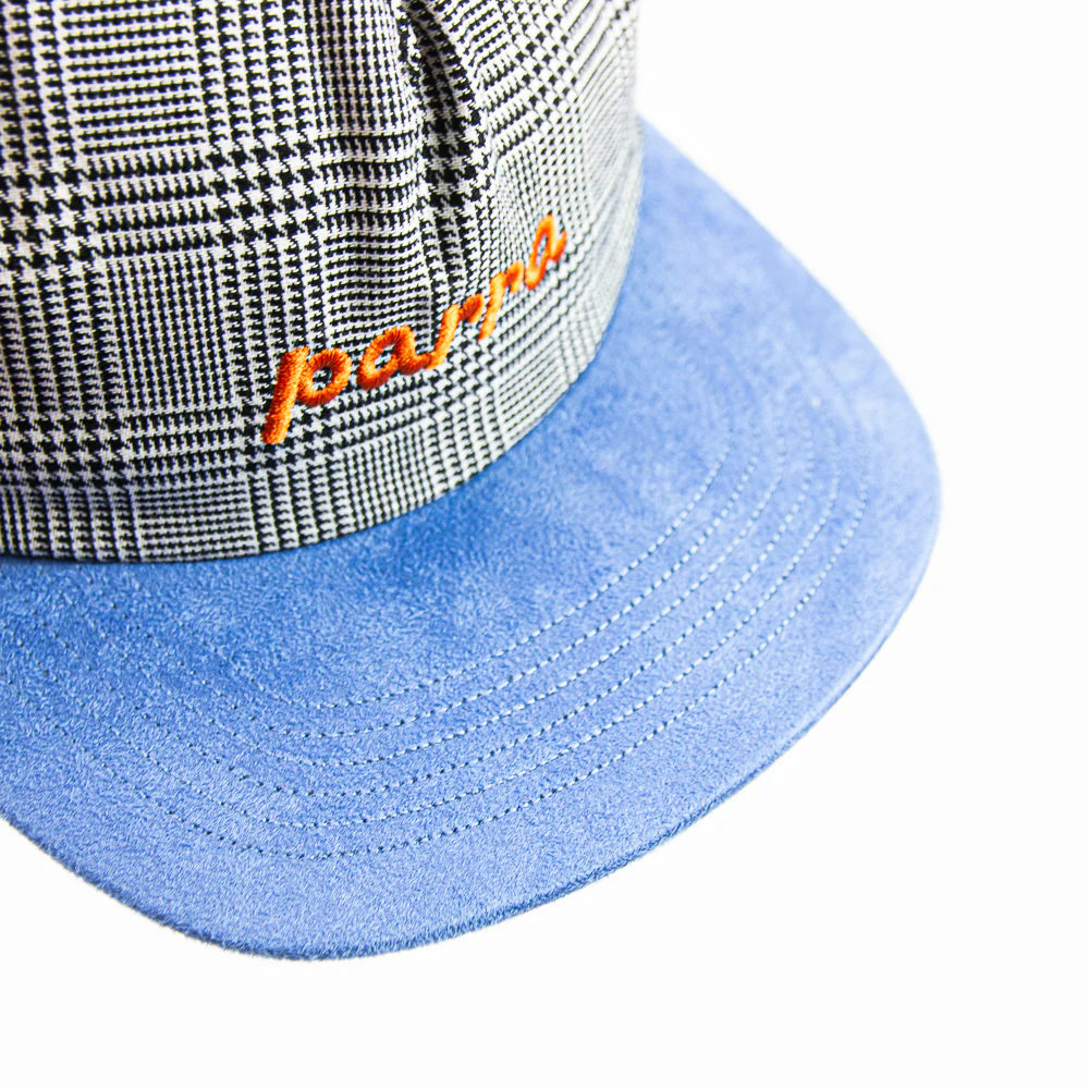 Lowercase Logo 5 Panel Hat (Blue) - Image 2