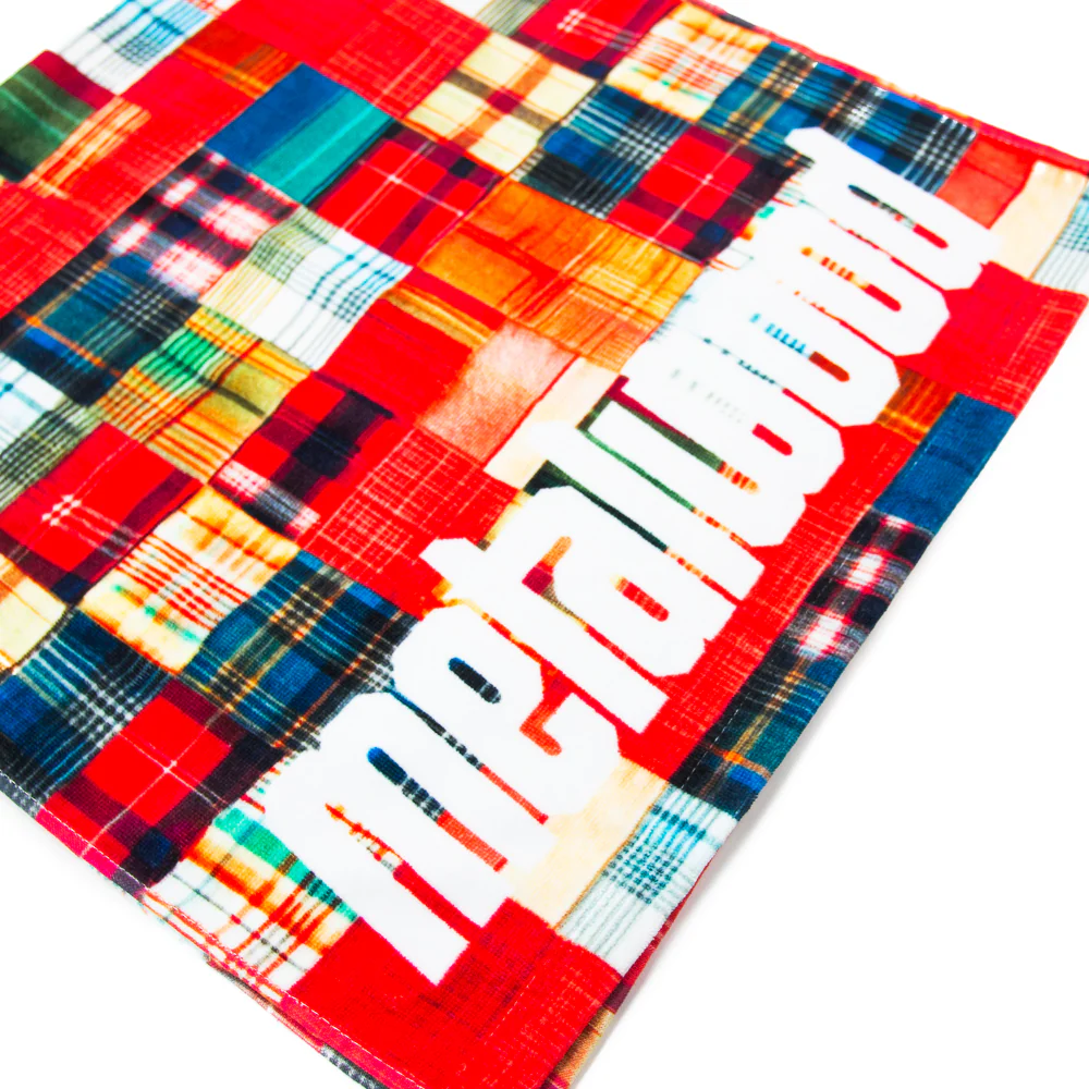 Madras Patch Caddie Towel (Multicolor) - Image 3