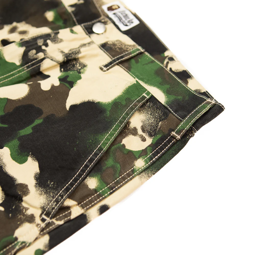 Map Camo Work Pants (Green) - Image 2