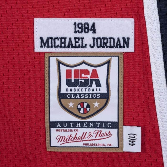 Michael Jordan 1984 Authentic Jersey (USA) - Image 2