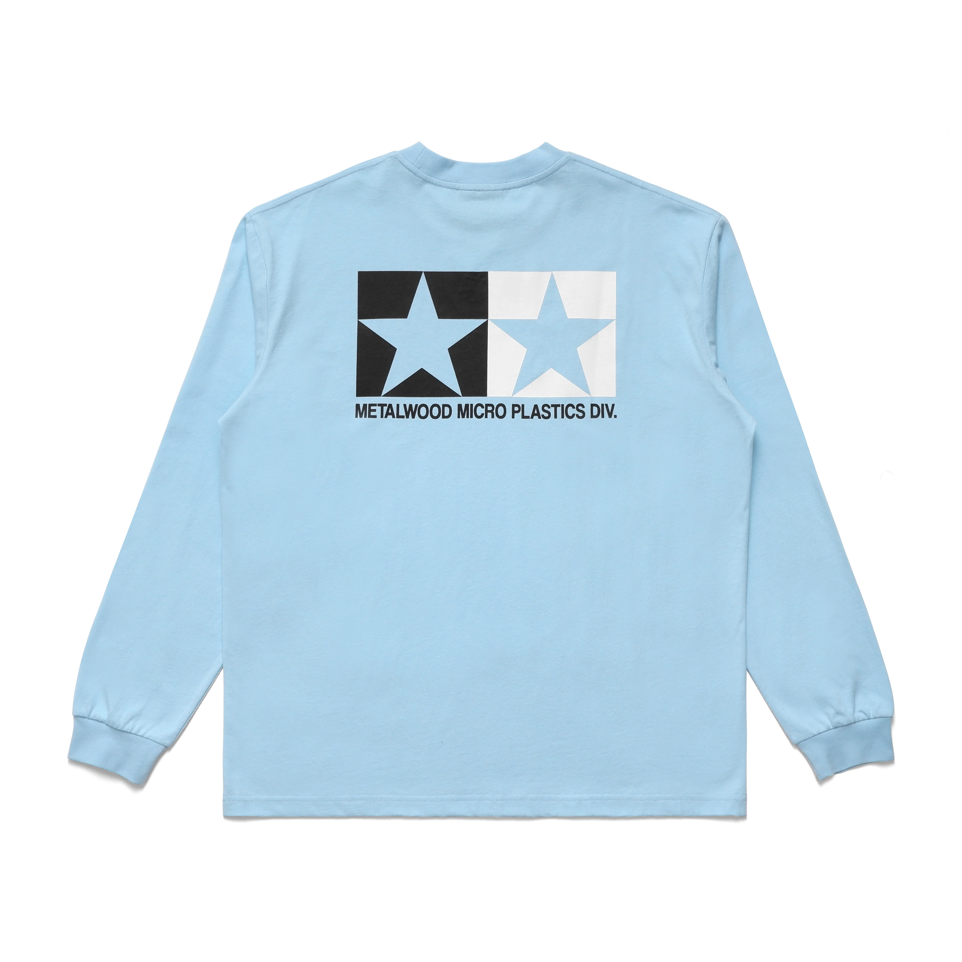 Microplastics Longsleeve T-Shirt (Ice) - Image 2