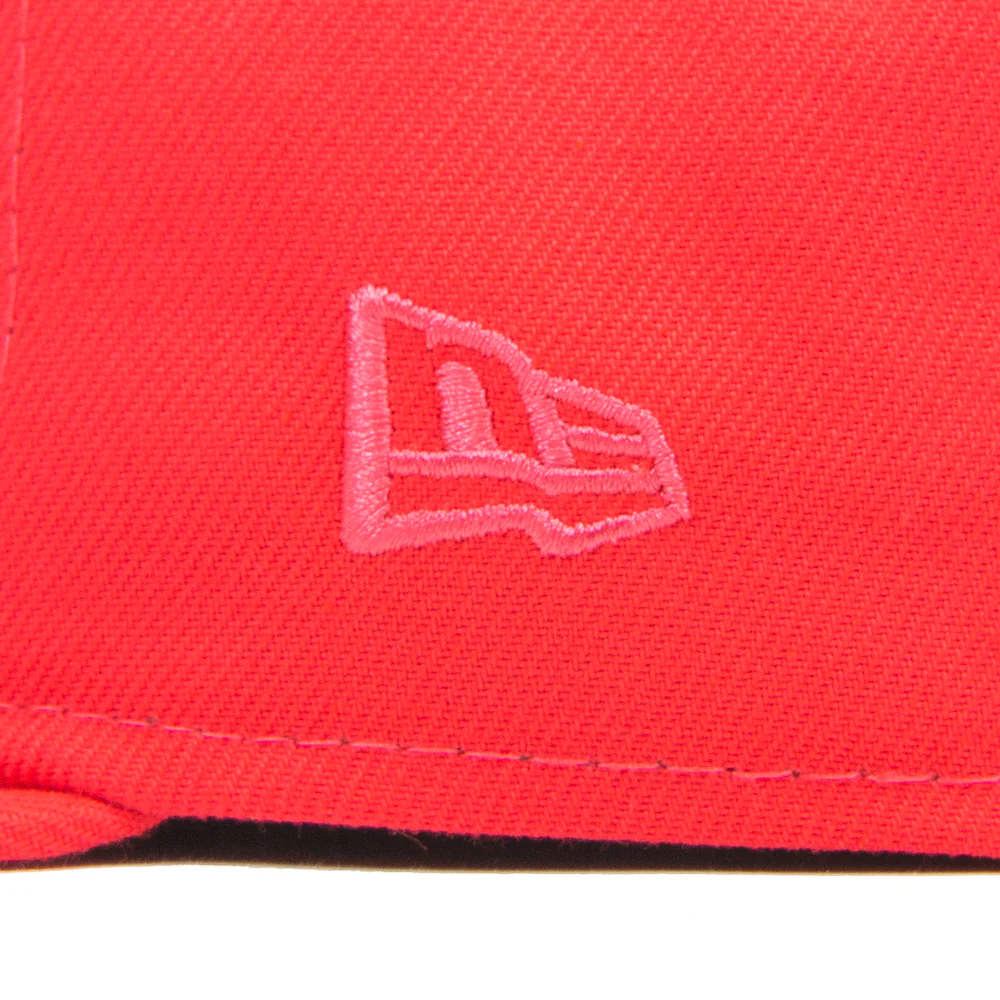Minnesota Twins 1990 World Series Fitted Cap (Hot Lava) - Image 4