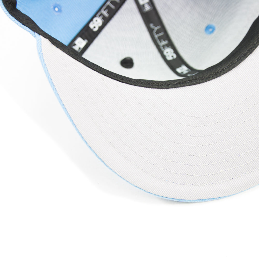 New Era x HBCU Spelman College Fitted Cap (Columbia Blue) - Image 4