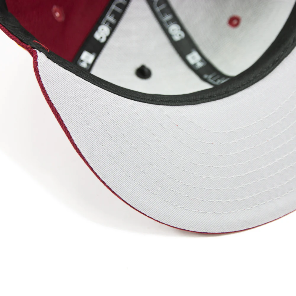 New Era x HBCU Tuskegee University Fitted Cap (Crimson) - Image 4