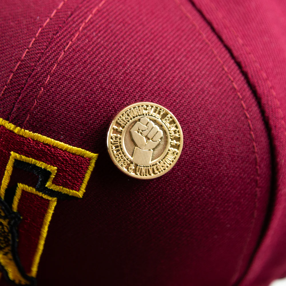 New Era x HBCU Tuskegee University Fitted Cap (Crimson) - Image 5