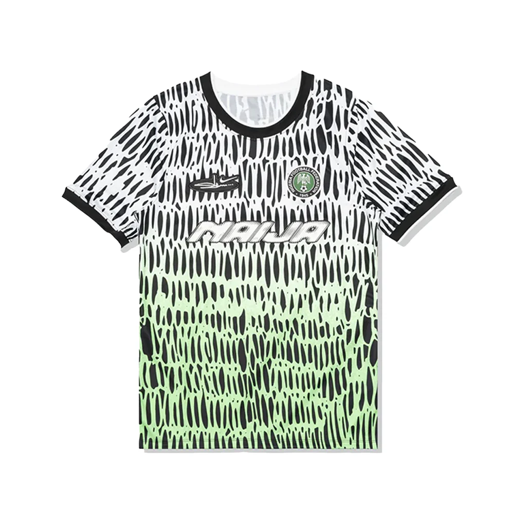 Nigeria x Slawn Dri-Fit Academy Pro Short-Sleeve Top (Black/White)