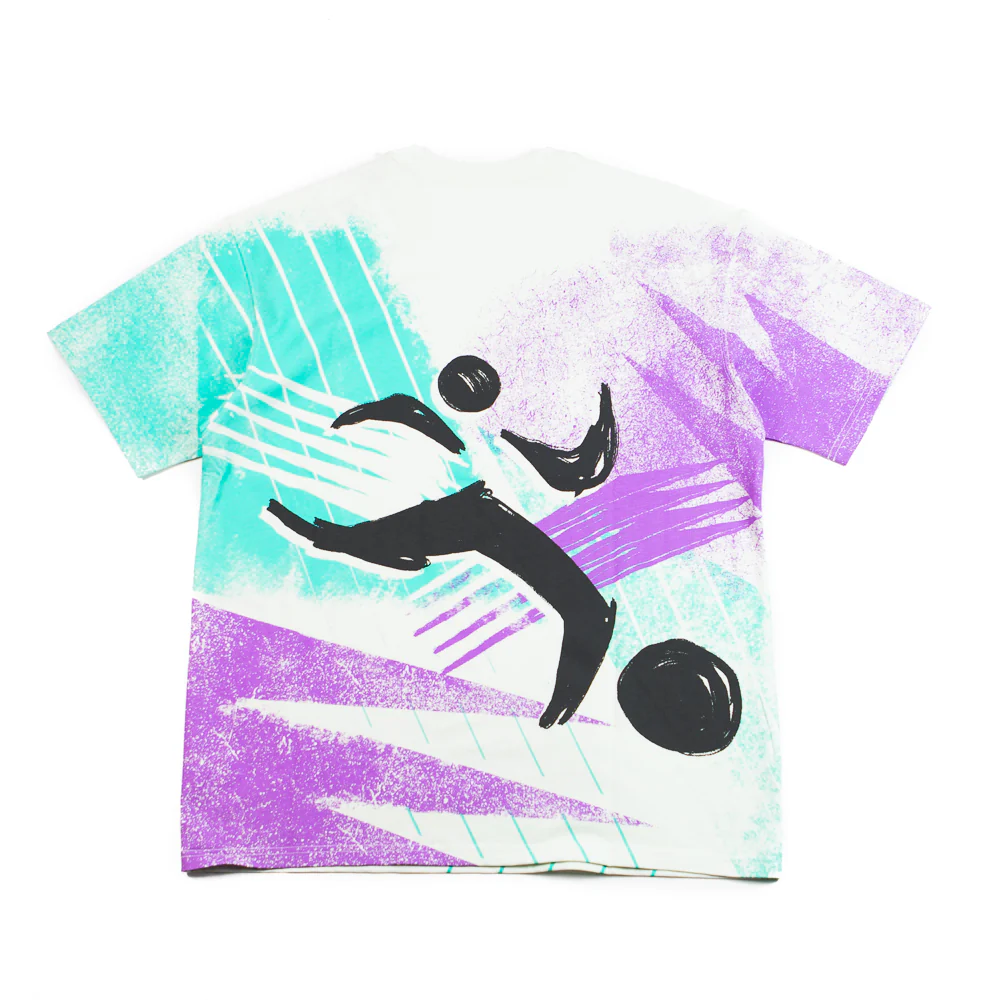 Nike Sportswear T-Shirt (White/Purple) - Image 3