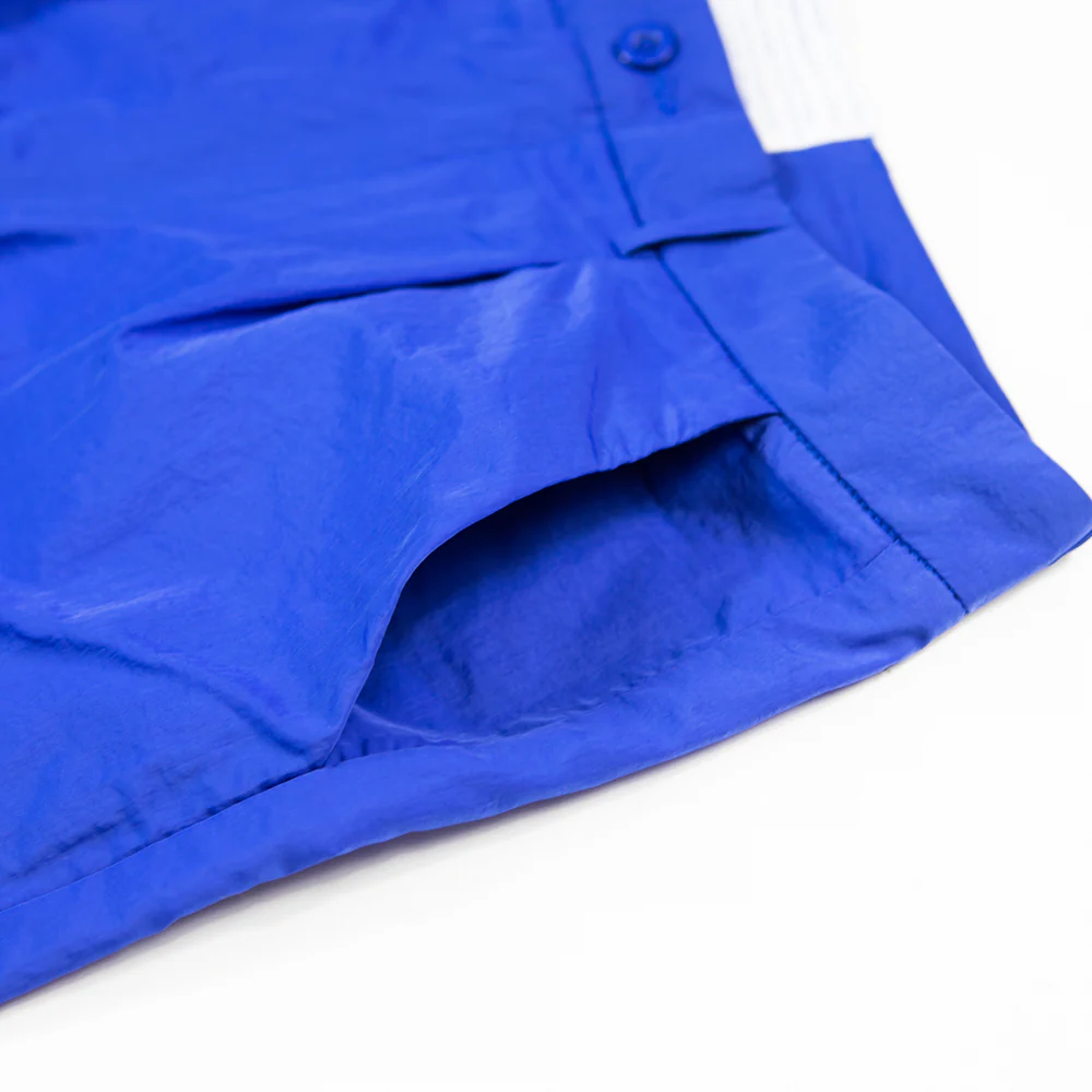 Outlook Pleated Nylon Pant (Blue) - Image 2
