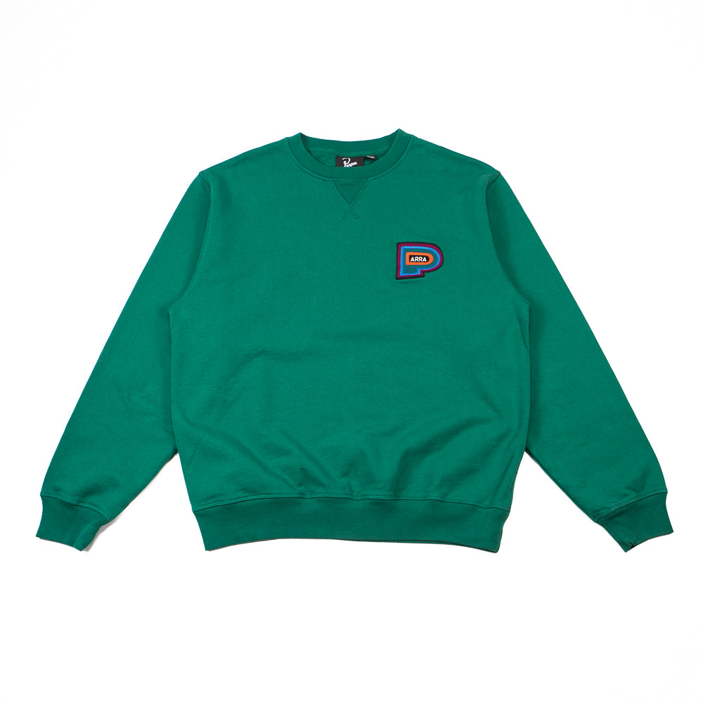 Repeat Pea Crew Neck Sweatshirt (Green)