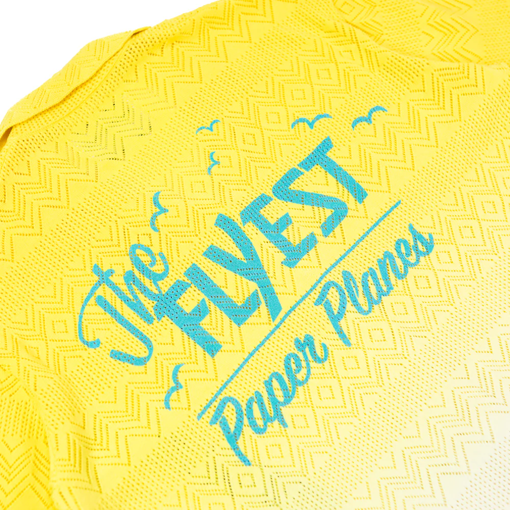 The Flyest Crochet Button Down (Yellow) - Image 3
