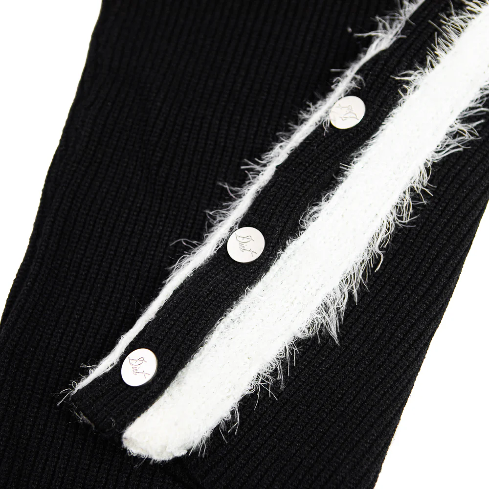 Waffle Knit Pant (Black) - Image 4