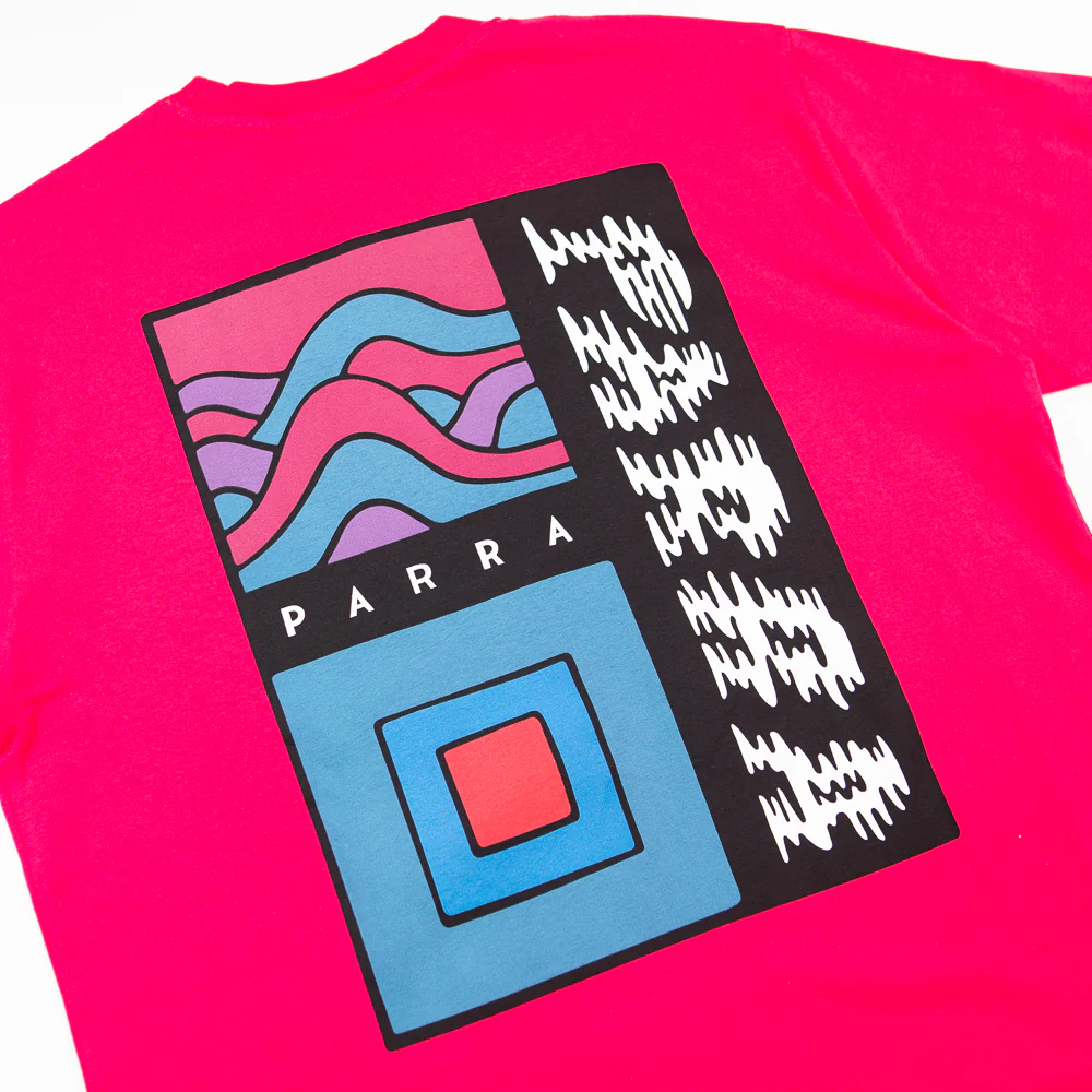 Wave Block Tremors T-Shirt (Purple Pink) - Image 2