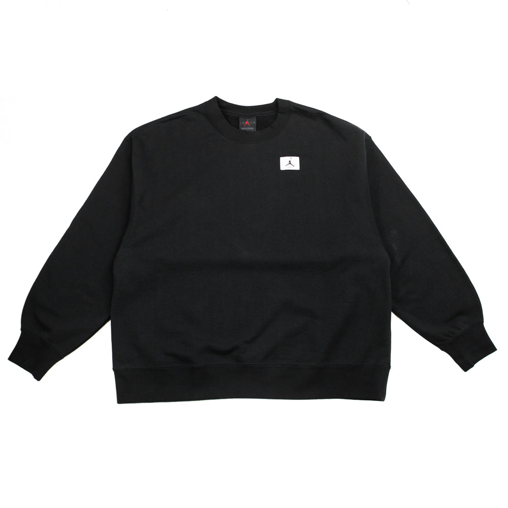 WMNS Jordan Essentials Fleece Pullover Crew (Black)